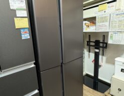 HITACHI / 日立 2017年製 505L 6ドア冷蔵庫 R-F51M2-W フレンチドア