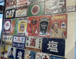 【新作】　人気雑貨　ビンテージ風　ガレージ　メタルサインボード　入荷しました。