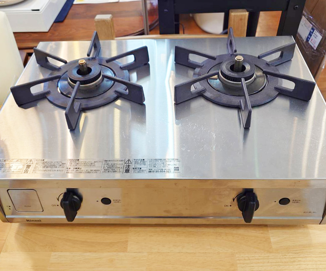 都市ガスコンロ
