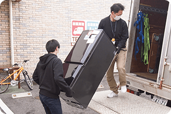 1点からでも無料出張重い荷物もお任せください